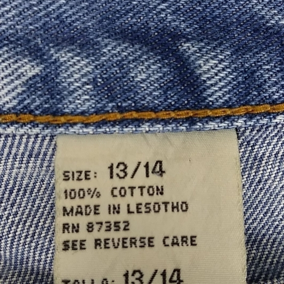 Route 66 Vintage High Rise Five Pocket Button Zipper Tapered Leg Blue Jeans - Picture 5 of 15